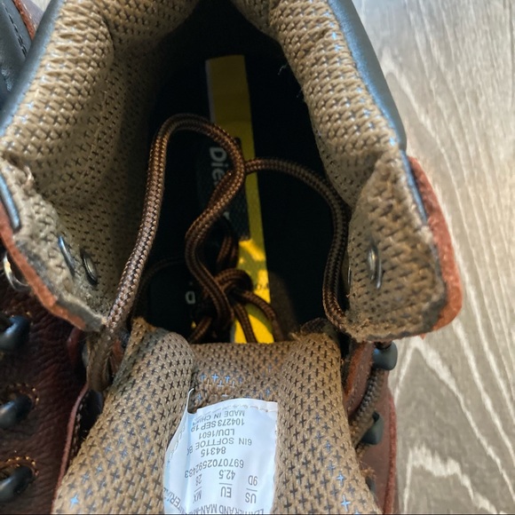 Die Hard Brown 6” Soft Toe Hiking Boots Size 9 NWOB - Picture 10 of 11